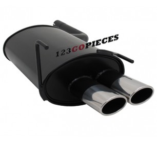 Pot d'échappement Sport double sorties CLK (W208) 1997-2002 - GO18277